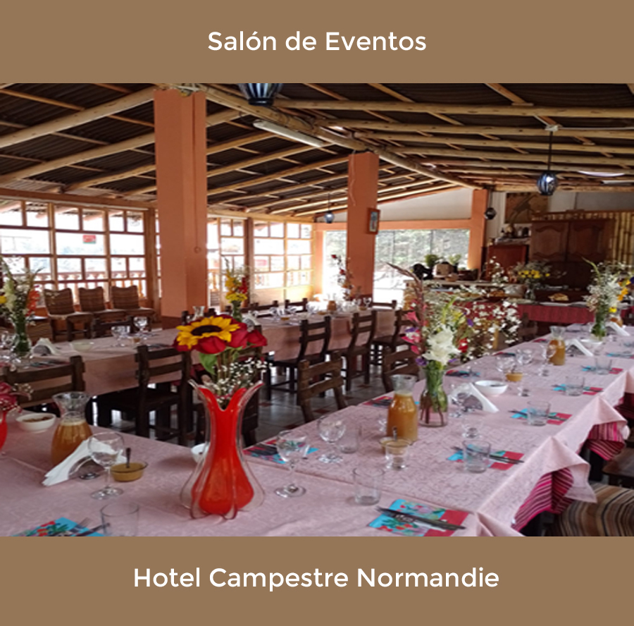 salon de eventos hotel normandie tarma
